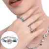 Anillo Ancho Mate Estilo Minimalista Fresco para Mujer, Diseño de Moda, Anillo Abierto Exquisito y Versátil, Anillo para Dedo Índice