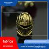 Máscara de latão Faca Pingente Esgrima Samurai Vintage Lanterna Acessórios Pingente DIY Gadget Decorativo Guarda-chuva Corda Pingente Bead