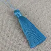 Borla Gruesa Grande de 8 cm Seda de Hielo Resistente a las Arrugas Borla Vertical Marcador de Libros Bolsita para Ropa Colgante Estilo Antiguo DIY Grueso 12