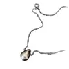 Colar Pingente Minimalista Gota d'Água para Mulheres, Corrente Longa para Suéter Outono e Inverno, Acessório Versátil Casual de Luxo Leve
