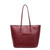 Este ano, a moda mais vendida, estilo simples, cor sólida, grande capacidade, bolsa tote, lazer, todos os tipos de estilo, bolsa de ombro feminina