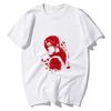 2025 Export Verano Anime Anime Japonés Naruto Patrón Estampado Camiseta de Manga Corta Tops para Hombre y Mujer