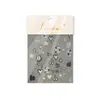 Adesivos Metálicos para Unhas São uma Decoração Popular de Estilo Escuro para Unhas de Meninas, Apresentando Desenhos de Estrela, Lua e Batimentos Cardíacos, com Detalhes em Folha de Ouro