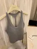 1039 Nova Regata de Verão/Primavera com Gola Halter e Costas Vazadas com Bojos para Mulheres, Costas Abertas, Adequada para Usar em Camadas ou Sozinha