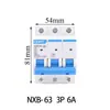 Interruptor Automático Chint Nxb-64 Control de Interfaz Micro Interruptor de Aire Tipo C Pequeño Fabricante Venta Directa Interruptor Interruptor de Aire