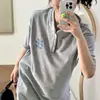 Conjunto de Ropa Deportiva Casual para Mujer Verano 2025 Nuevo de Manga Corta y Shorts Estilo Universitario Estilo Salado Conjunto de Dos Piezas para Correr para Niñas