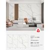 Decoración de Pared de Tablero de Cristal de Carbono 3D Panel de Pared Anticolisión de Alto Brillo PET Pared de Fondo de TV Decoración de Sala de Estar Pintura Impresa de Fondo