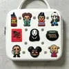 Decoración de zapato zueco de calavera de bruja de Halloween dijes para zapatos hebillas de zapatos bolsa de zueco de bruja correa de muñeca hebillas de accesorio DIY