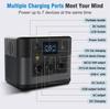 Batería Externa Recargable para Exteriores 1200W Portátil Exportación 220V/110V Batería de Fosfato de Hierro y Litio Fábrica