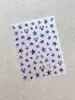 YITU mapa de formiga leopardo de cinco pontas adesivo para nail art hot girl puro doce legal adesivo decorativo de celebridade da internet YT5823