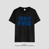 Camiseta de Manga Curta Estampa de Tigre Desenho Animado Estilo Casal Fresca de Seda Gelada para Homens e Mulheres, Camiseta Masculina Casual e Versátil na Moda
