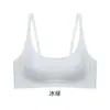Lencería para Mujer de Busto Pequeño, Sin Costuras, Tacto Natural, Una Pieza, Levanta, Anti-Caída, Soporte Suave, Recogida Lateral del Pecho, Sujetador Delgado