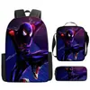 Mochila de Liberación Rápida Transfronteriza de Spider-Man Mochila Escolar para Estudiantes de Primaria y Secundaria Mochila de Anime de Gran Capacidad