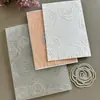 Placa de plástico texturizada 2D com clipe, relevo côncavo-convexo, placa de relevo, placa de textura para cartão de relevo DIY, álbum de recortes