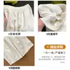 Pantalones Casuales Blancos de Pierna Ancha para Mujer, Nuevos Pantalones Estilo Globo Holgados Adelgazantes de Cintura Alta para Figuras Petite, Verano 2026