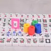 Amazon Accesorios de Mahjong Americano Guía de Direcciones en Inglés Fichas Dados Manual de Instrucciones de Mahjong Americano Tarjeta de Puntuación