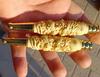 Cachimbo de Cigarro Huanghuali, Cachimbo Reto, Lavável, Piteira de Cigarro de Dupla Finalidade, Reciclagem de Uso Duplo