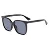 GLAZZY2022 nuevas gafas de sol negras con montura grande, tendencia de moda para hombres y mujeres, gafas de sol de calle, gafas de sol al por mayor