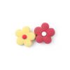 Corea del Sur Dongdaemun Temperamento Corazón de Niña Infantil Dulce Celebridad de Internet Ins Hyun-a-Kim Clip de Flequillo Floral Combinación Perfecta Clip Lateral Femenino