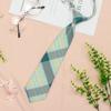 Corbata pequeña JK para mujer, estilo universitario, a cuadros, uniforme japonés holgado para hombres y mujeres, estudiantes, camisa, corbatas cortas de moda