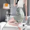 Shorts Jeans Rasgados para Mulheres Primavera e Verão 2025 Novo Soltos Emagrecimento Hot Girl Perna Larga Linha A Hot Pants