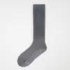 Calcetines de yoga profesionales, calcetines de fitness Pilates con puntos antideslizantes, amortiguadores, transpirables y resistentes al olor, con suela de rizo para correr