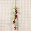 Brochetas de Verduras Artificiales de Chile, Ajo, Col, Calabaza, Rábano de Fábrica Original para Restaurante de Granja Decoración de Patio Brochetas Colgantes