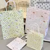 Bolsa de Regalo Combinada de Dibujos Animados Katie Bolsa de Papel Kraft Combinada para Salidas Empaque de Regalo para Vacaciones Bolsa de Papel de Almacenamiento Bolso de Mensajero