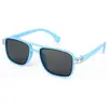 Gafas de Sol Retro de Gama Alta de Doble Puente Mismo Estilo que las Estrellas Protección Solar para Conducir y Gafas Anti-UV 131 Rt044