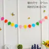 Banderines Triangulares de Dibujos Animados Vuelta a Clases Salón de Kínder Fiesta de Cumpleaños Infantil Decoración de Centro Comercial Arreglo Banderines de Tirar Flores de Tirar Banderines de Colores