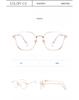 DR.LOLLY Montura de Gafas Ultraligera Titanio Puro Gafas Ojo de Gato Mosen para Mujer Sentido Avanzado Danyang Miopía Montura Anti-Luz Azul
