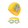 Gafas de natación para niños con diseño de unicornio, lindas, antivaho, para aprender a nadar, en stock, gafas de dibujos animados con ajustables