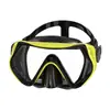 Óculos de Mergulho Adulto Transfronteiriços para Homens e Mulheres, Máscaras de Mergulho Modernas com Armação Grande, Máscaras à Prova de Vazamento de Alta Definição, Equipamento de Snorkel à Prova d'Água