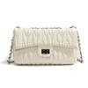Bolso cruzado ins combinable para mujer 2023 nueva moda verano bolso de cadena rombo bordado hilo hombro pequeño bolso cuadrado