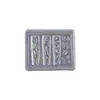 Molde de Silicona para Manicura Flor de Hielo Tridimensional 3D Dibujos Animados Relieve Flor de Lirio Relleno de Pegamento para Esmalte de Uñas Herramienta Abrasiva Molde Fácil de Desmoldar Herramienta