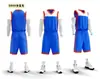 Traje de uniforme de baloncesto nuevo 2024 para estudiantes varones uniforme de juego personalidad impresa americano transpirable uniforme de entrenamiento de baloncesto