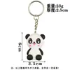 Lindo Llavero de Dibujos Animados de Panda Tesoro Nacional Colgante Divertido para Bolsa de Panda Colgante de Promoción Local Pequeño Regalo al por Mayor