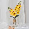 Simulação de Phalaenopsis Falsa em Vaso com Água Flor Falsa Mini Orquídea Decoração de Casa Adereços de Fotografia Ornamento de Flor Falsa para Desktop