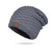 Chapéu Novo de Inverno à Prova de Frio com Proteção para Orelhas, Gorro de Tricô Pulôver com Forro de Lã de Inverno, Chapéu de Tricô Quente Transfronteiriço Europeu e Americano Atacado