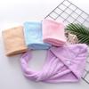 Touca Seca Cabelo Autêntica em Fleece Coral para Liquidação, Touca Seca Cabelo Fashionável Respirável e Absorvente de Água, Chapéu Toalha de Banho Fofo de Desenho Animado Multicor