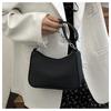 Cadena de textura moderna simple 2025 nueva moda estilo coreano bandolera hombro axila portátil bolso cuadrado pequeño para mujer