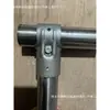 Conector para Diámetro Exterior de Tubería de 40 mm de 2 Vías / Conector de Tubería Galvanizada de Acero Inoxidable / Accesorios para Invernaderos para Pasamanos de Escaleras /