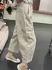 Jeans Cropped Vintage Estilo Workwear para Mulheres, Novo Modelo de Verão, Versátil para o Dia a Dia, Caimento Solto, Emagrecedor, Harem Dad Jeans de Cintura Alta