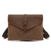 2026 Nuevo Bolso Retro para Hombre Bolso de Mano de Cuero para Hombre Bolso tipo Sobre para Hombre Bolso Pequeño Cruzado de Lona Impermeable de Moda