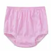 Ropa interior de algodón para mujer, de cintura alta, para mujeres de mediana edad y mayores, talla grande, tipo triángulo, ropa interior para madres, shorts de tallas grandes.