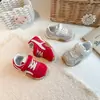 Tênis Esportivo Feminino 2026 Tênis Cortez Vermelho Solado Macio Antiderrapante Velcro Versátil Respirável Casual Novo Estilo Tendência Comf