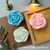 Vela Aromática de Rosa para o Dia dos Namorados Atmosfera de Luxo Presente Romântico Vela em Formato de Flor Artificial Lembrança