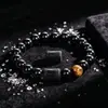 Pulseiras de Contas com Signos do Zodíaco Transfronteiriças, Pulseiras do Zodíaco, Pulseiras dos 12 Signos do Zodíaco para Homens e Mulheres, Venda Direta do Fabricante