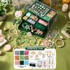 Estilo Chinês Estilo Antigo Contas de Vidro Coloridas Versátil Infantil DIY Princesa Presente de Aniversário Brinquedo Conjunto de Joias de Contas