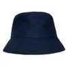Versión coreana de sombrero de pescador sombrero para el sol otoño e invierno negro protector solar estudiantes hombres y mujeres color liso Comercio exterior venta al por mayor sombrero cubo de moda